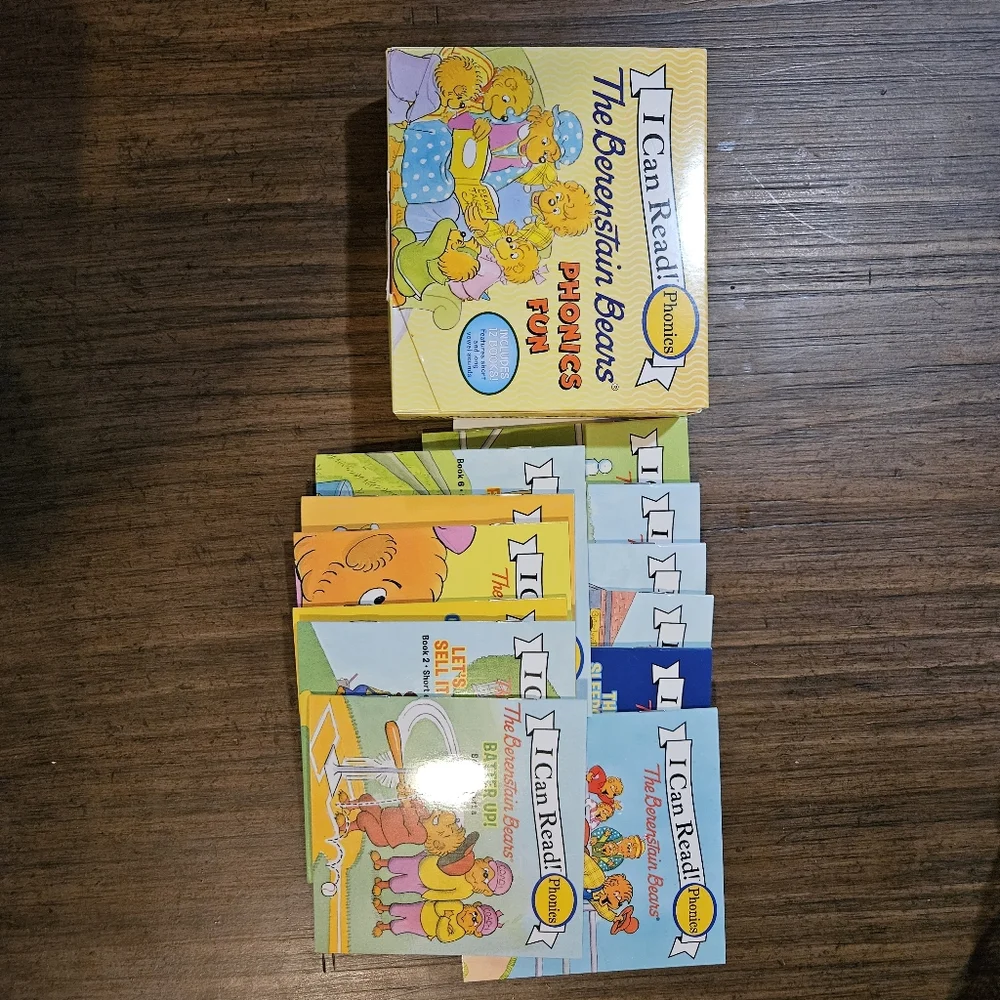 [The Berenstain Bears] I Can Read Phonics Fun Books